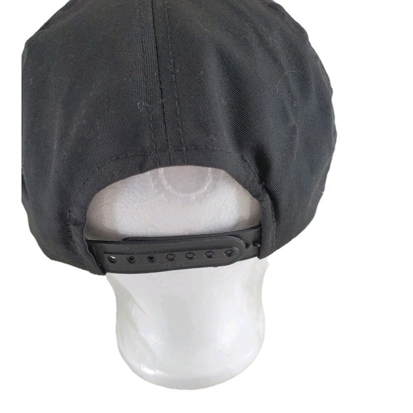 Vtg New Orleans Saints Snapback Hat Cap Onesize Black Gold NFL Eastport READ - Picture 10 of 15